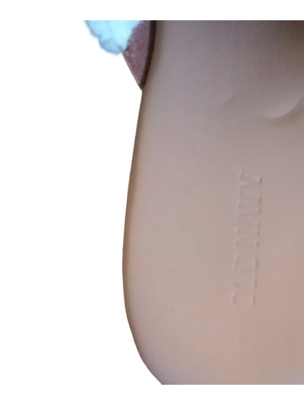 Old Navy Clogs Mules Cognac Shearling-Trim Slide Slip On Shoe Slipper Platform 9 - Picture 7 of 8
